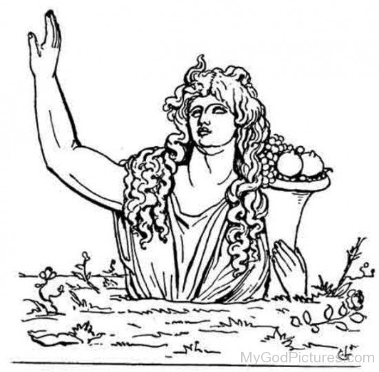 Coloring page: Greek Mythology (Gods and Goddesses) #109974 - Printable coloring pages