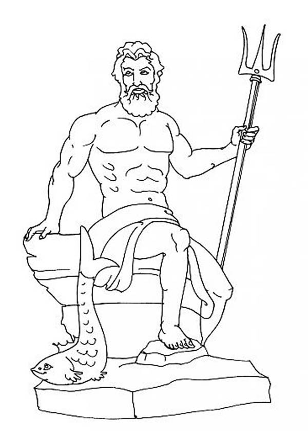 Coloring page: Greek Mythology (Gods and Goddesses) #109985 - Free Printable Coloring Pages