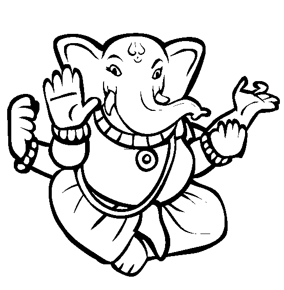 Coloring page: Hindu Mythology (Gods and Goddesses) #109224 - Printable coloring pages