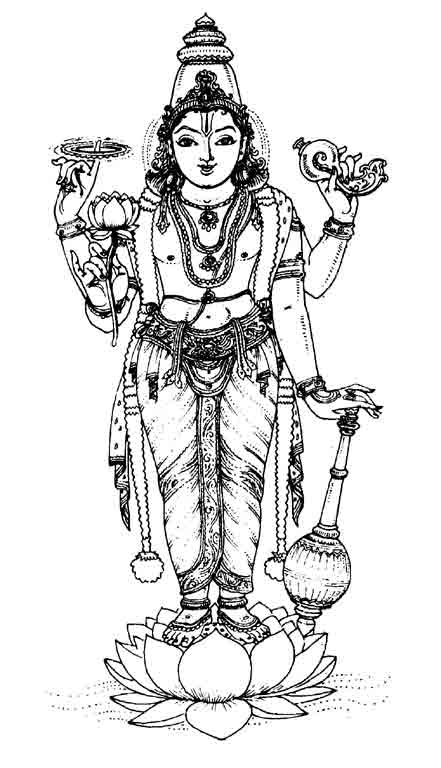 Coloring page: Hindu Mythology (Gods and Goddesses) #109308 - Printable coloring pages