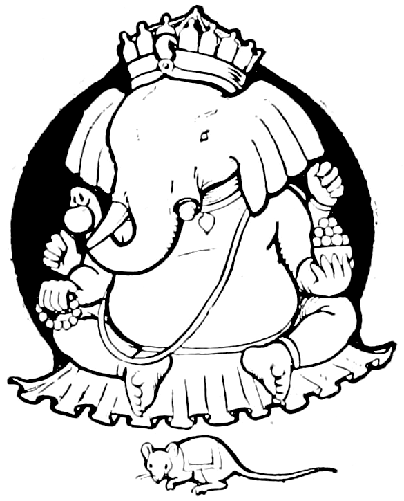 Coloring page: Hindu Mythology (Gods and Goddesses) #109348 - Free Printable Coloring Pages