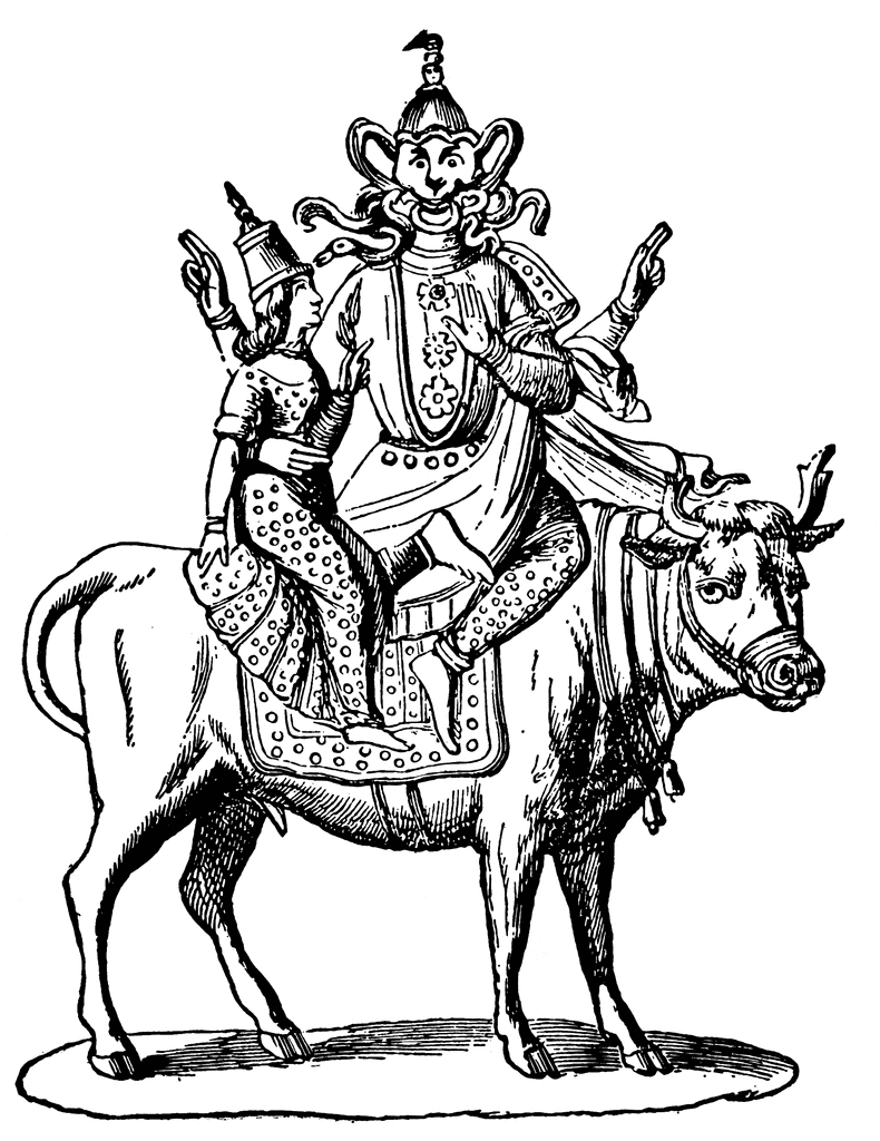 Coloring page: Hindu Mythology (Gods and Goddesses) #109406 - Printable coloring pages