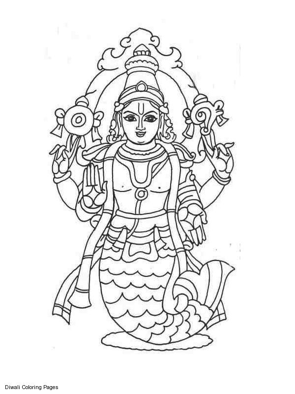 Drawing Hindu Mythology #109413 (Gods and Goddesses) – Printable coloring  pages