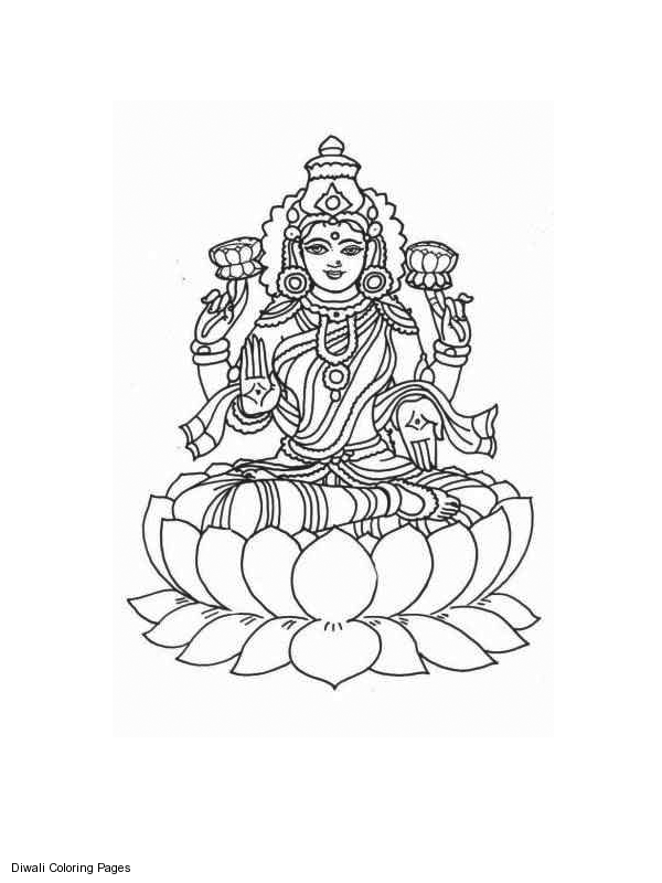 Coloring page: Hindu Mythology (Gods and Goddesses) #109416 - Printable coloring pages