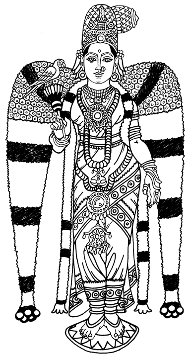 Coloring page: Hindu Mythology (Gods and Goddesses) #109475 - Printable coloring pages