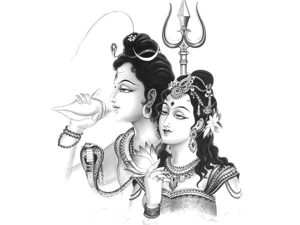 Coloring page: Hindu Mythology (Gods and Goddesses) #109504 - Free Printable Coloring Pages