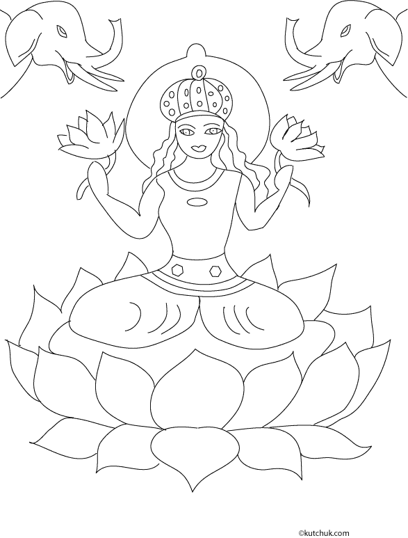 Coloring page: Hindu Mythology: Buddha (Gods and Goddesses) #89619 - Free Printable Coloring Pages