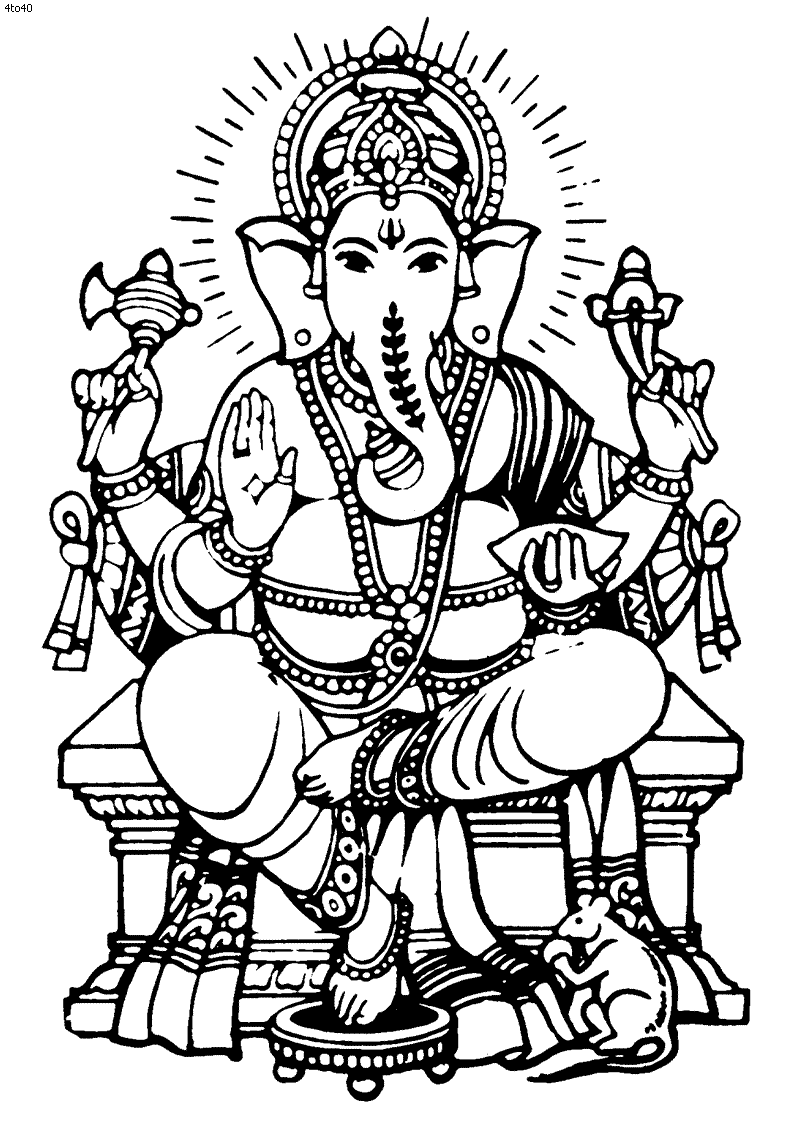 Drawing Hindu Mythology: Ganesh #96854 (Gods and Goddesses ...