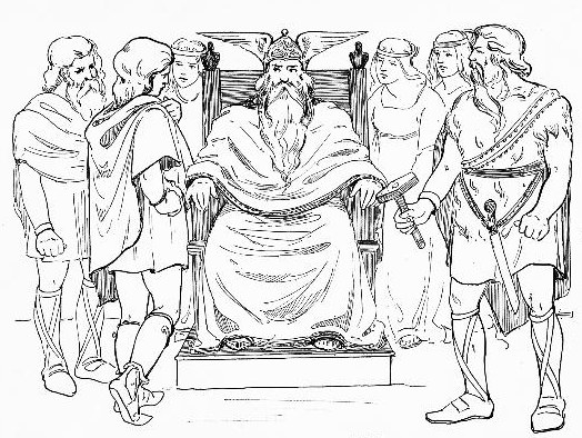 Coloring page: Norse Mythology (Gods and Goddesses) #110415 - Free Printable Coloring Pages