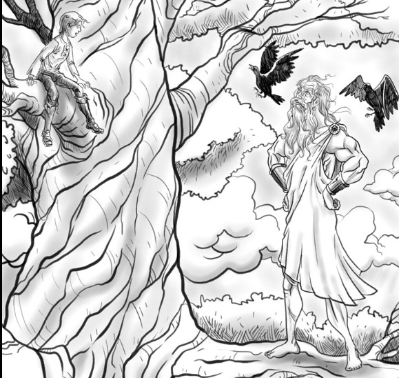 Coloring page: Norse Mythology (Gods and Goddesses) #110456 - Printable coloring pages