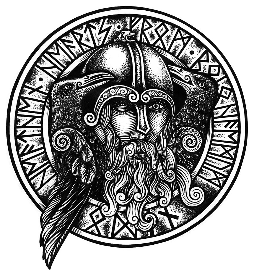 Coloring page: Norse Mythology (Gods and Goddesses) #110503 - Free Printable Coloring Pages