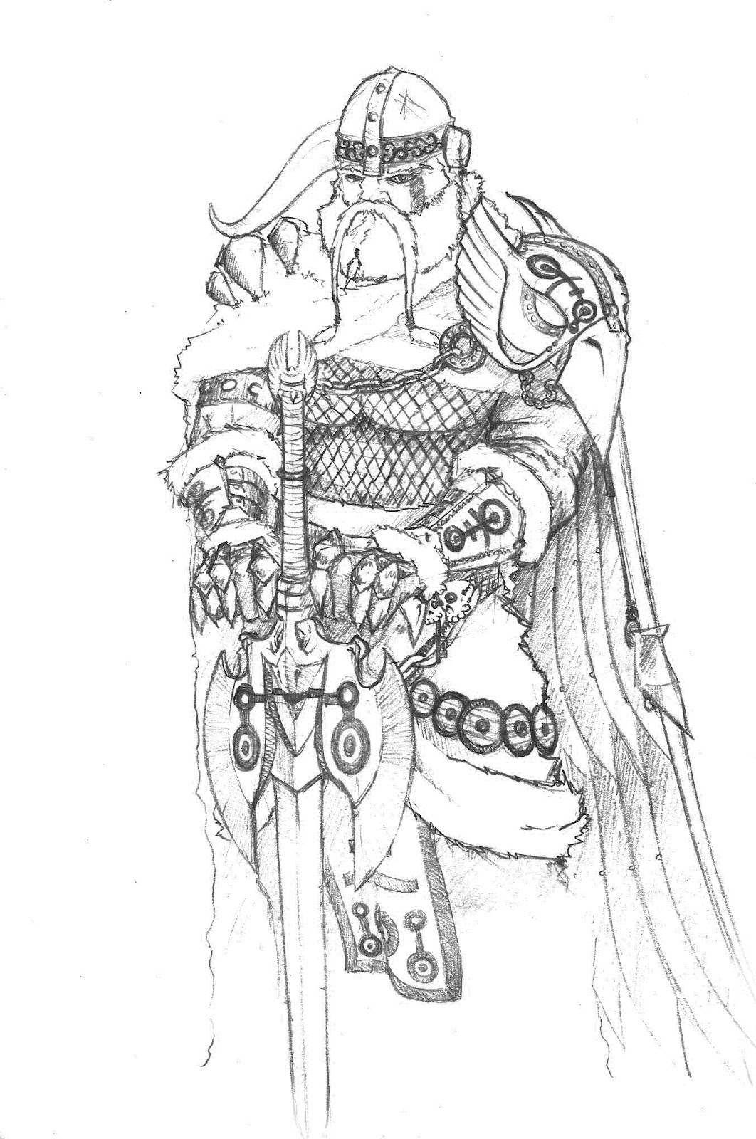 Coloring page: Norse Mythology (Gods and Goddesses) #110520 - Free Printable Coloring Pages