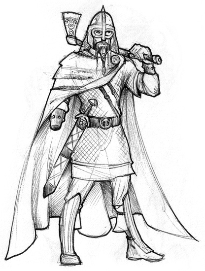 Coloring page: Norse Mythology (Gods and Goddesses) #110540 - Free Printable Coloring Pages