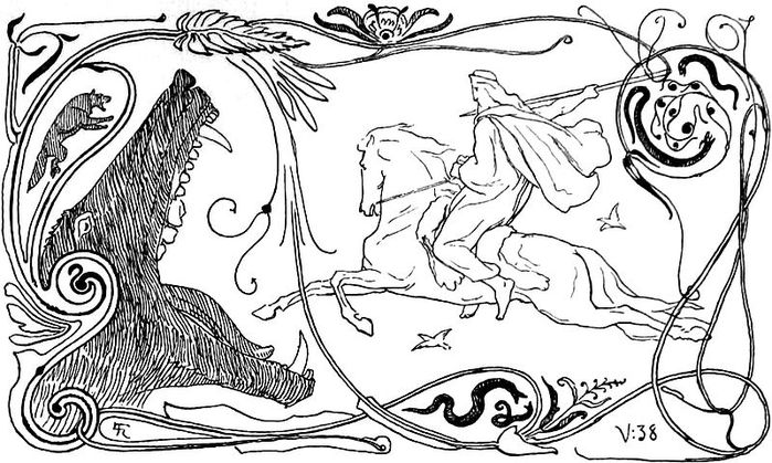 Coloring page: Norse Mythology (Gods and Goddesses) #110557 - Printable coloring pages