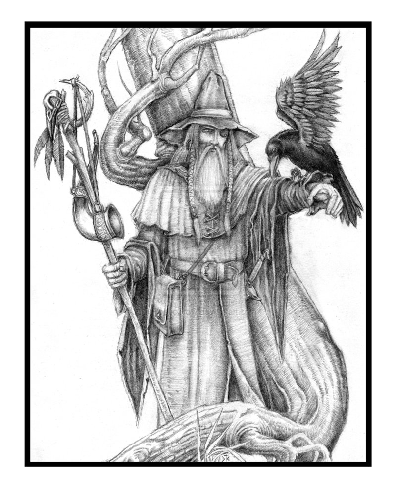 Coloring page: Norse Mythology (Gods and Goddesses) #110563 - Printable coloring pages