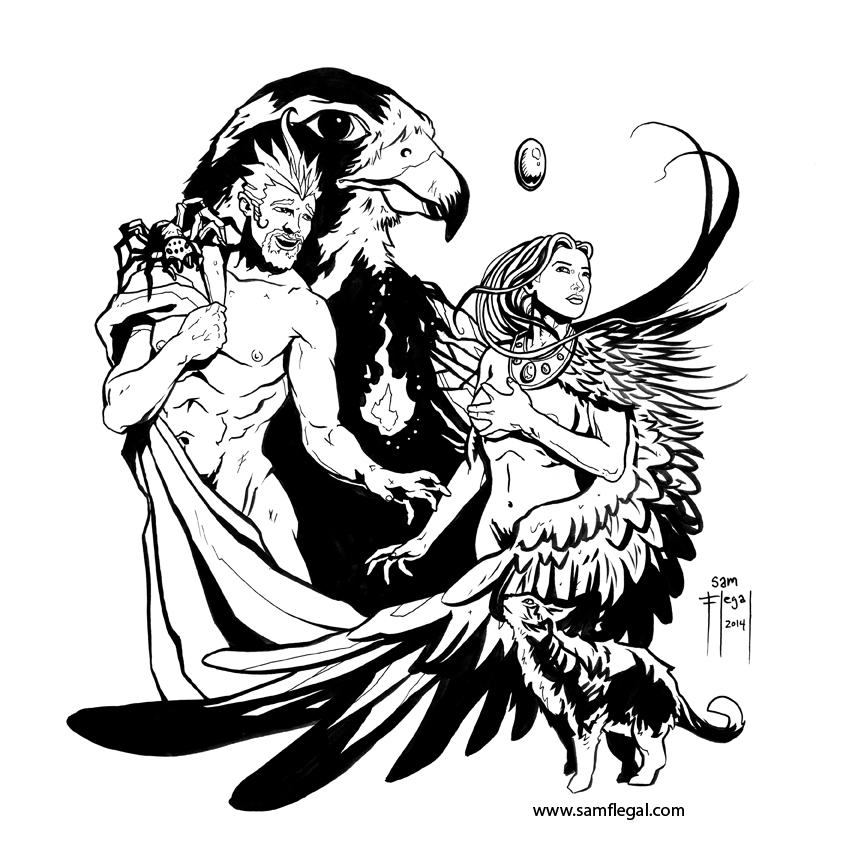 Coloring page: Norse Mythology (Gods and Goddesses) #110584 - Free Printable Coloring Pages