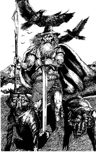 Coloring page: Norse Mythology (Gods and Goddesses) #110593 - Free Printable Coloring Pages