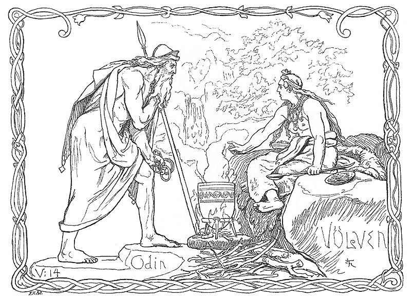 Coloring page: Norse Mythology (Gods and Goddesses) #110817 - Free Printable Coloring Pages