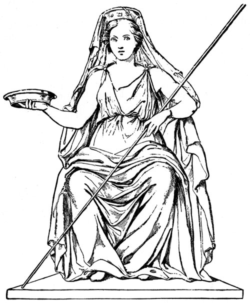 Coloring page: Roman Mythology (Gods and Goddesses) #110018 - Free Printable Coloring Pages
