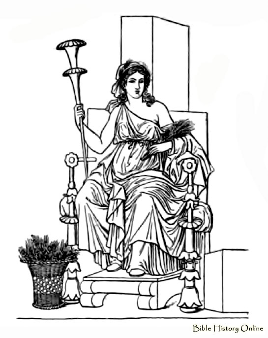 Coloring page: Roman Mythology (Gods and Goddesses) #110028 - Free Printable Coloring Pages