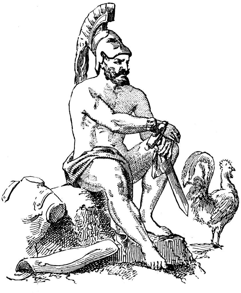 Coloring page: Roman Mythology (Gods and Goddesses) #110053 - Free Printable Coloring Pages