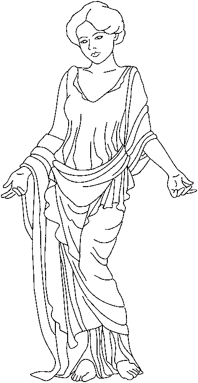 Coloring page: Roman Mythology (Gods and Goddesses) #110080 - Free Printable Coloring Pages