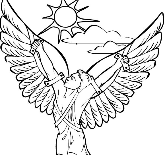Coloring page: Roman Mythology (Gods and Goddesses) #110082 - Free Printable Coloring Pages