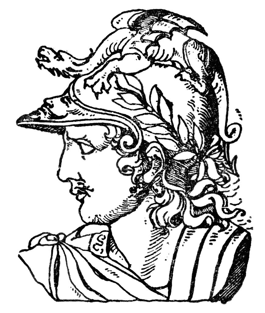 Coloring page: Roman Mythology (Gods and Goddesses) #110089 - Free Printable Coloring Pages
