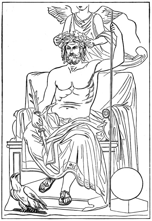 Coloring page: Roman Mythology (Gods and Goddesses) #110097 - Free Printable Coloring Pages