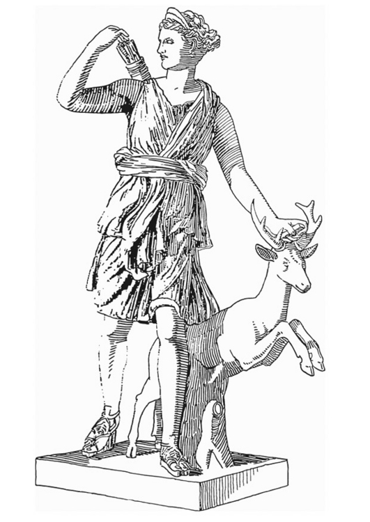Coloring page: Roman Mythology (Gods and Goddesses) #110102 - Free Printable Coloring Pages