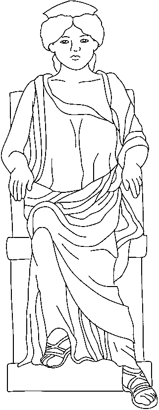 Coloring page: Roman Mythology (Gods and Goddesses) #110111 - Free Printable Coloring Pages