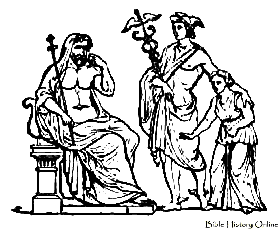 Coloring page: Roman Mythology (Gods and Goddesses) #110117 - Free Printable Coloring Pages