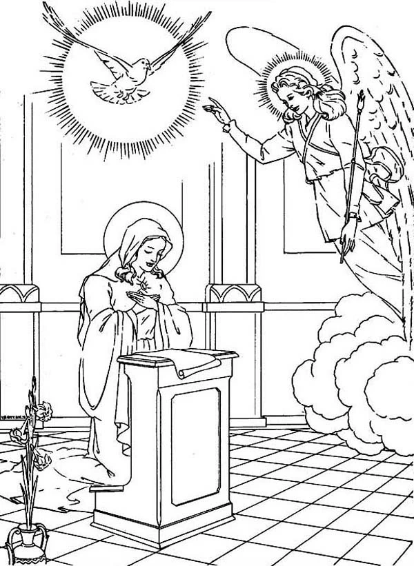Free printable All Saints Day coloring page #61291 from Holidays and Celebrations collection