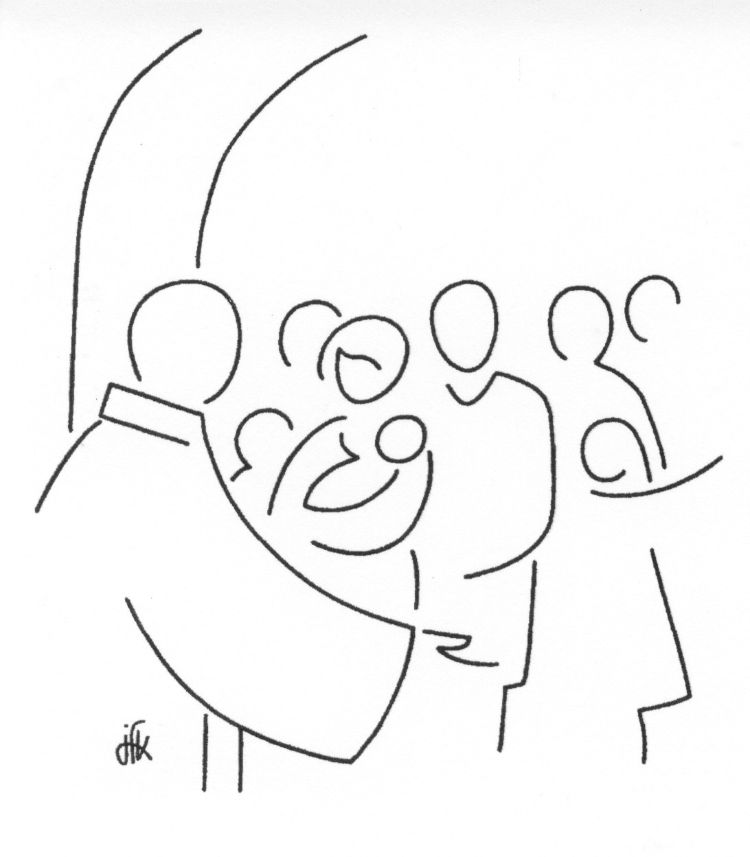 Coloring page: Baptism (Holidays and Celebrations) #57460 - Free Printable Coloring Pages