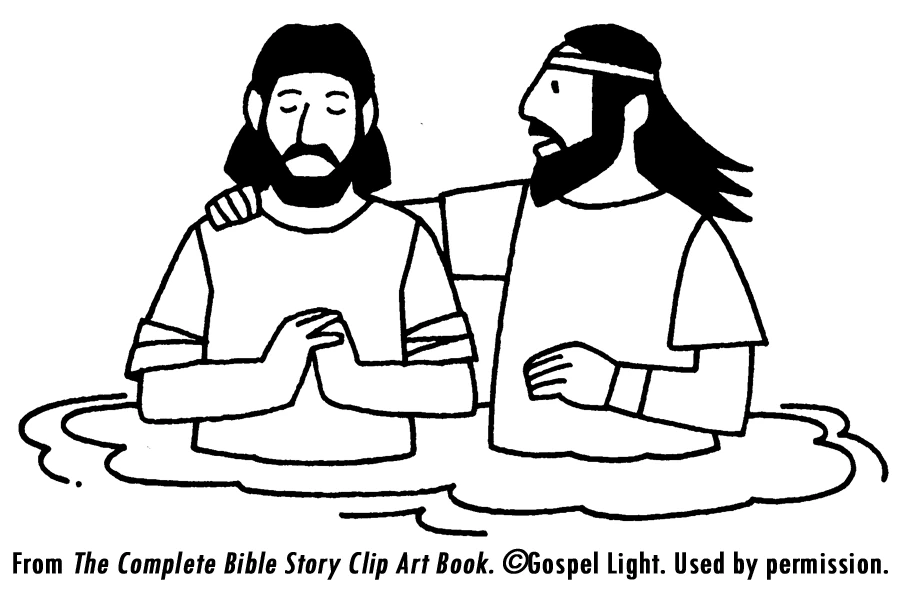 Coloring page: Baptism (Holidays and Celebrations) #57534 - Free Printable Coloring Pages