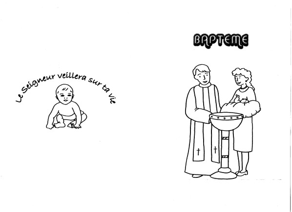 Coloring page: Baptism (Holidays and Celebrations) #57572 - Free Printable Coloring Pages