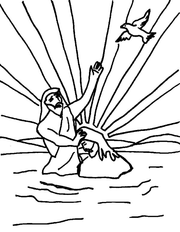 Coloring page: Baptism (Holidays and Celebrations) #57684 - Free Printable Coloring Pages