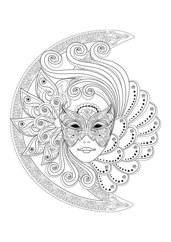 Free printable Carnival coloring page #174472 from Holidays and Celebrations collection