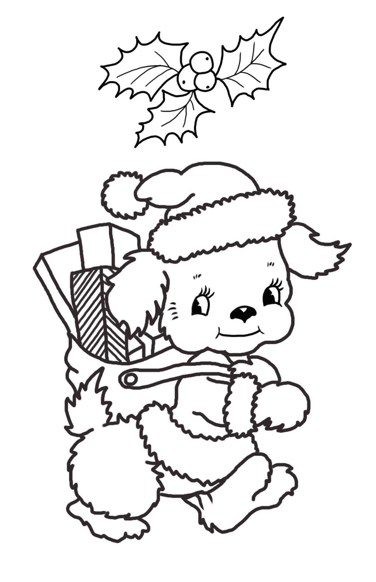 Free printable Christmas coloring page #171510 from Holidays and Celebrations collection