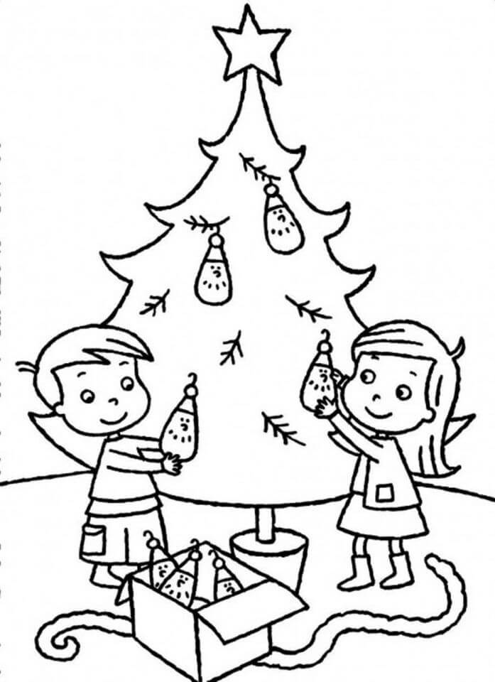 Free printable Christmas coloring page #171531 from Holidays and Celebrations collection