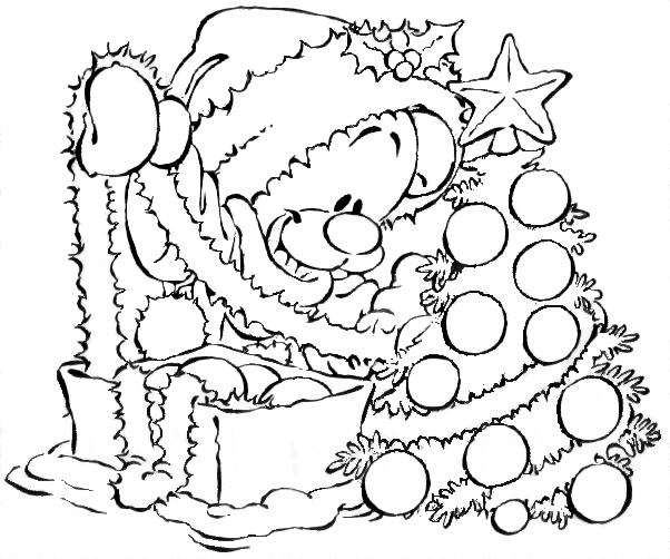 Coloring page: Christmas (Holidays and Celebrations) #54915 - Free Printable Coloring Pages