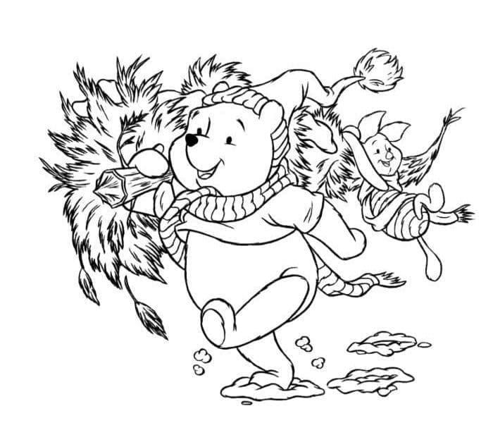 Free printable Christmas Disney coloring page #205052 from Holidays and Celebrations collection