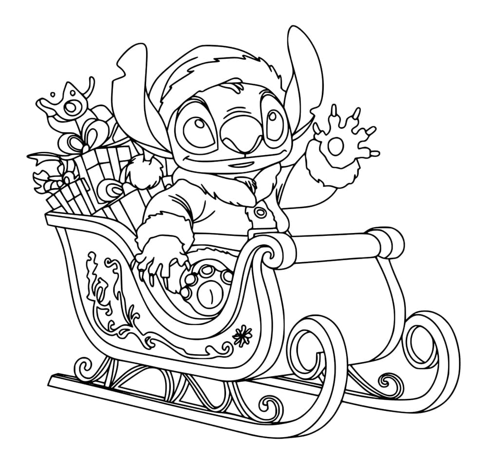 Free printable Christmas Stitch coloring page #216987 from Holidays and Celebrations collection Free printable Christmas Stitch coloring page #216987 from Holidays and Celebrations collection