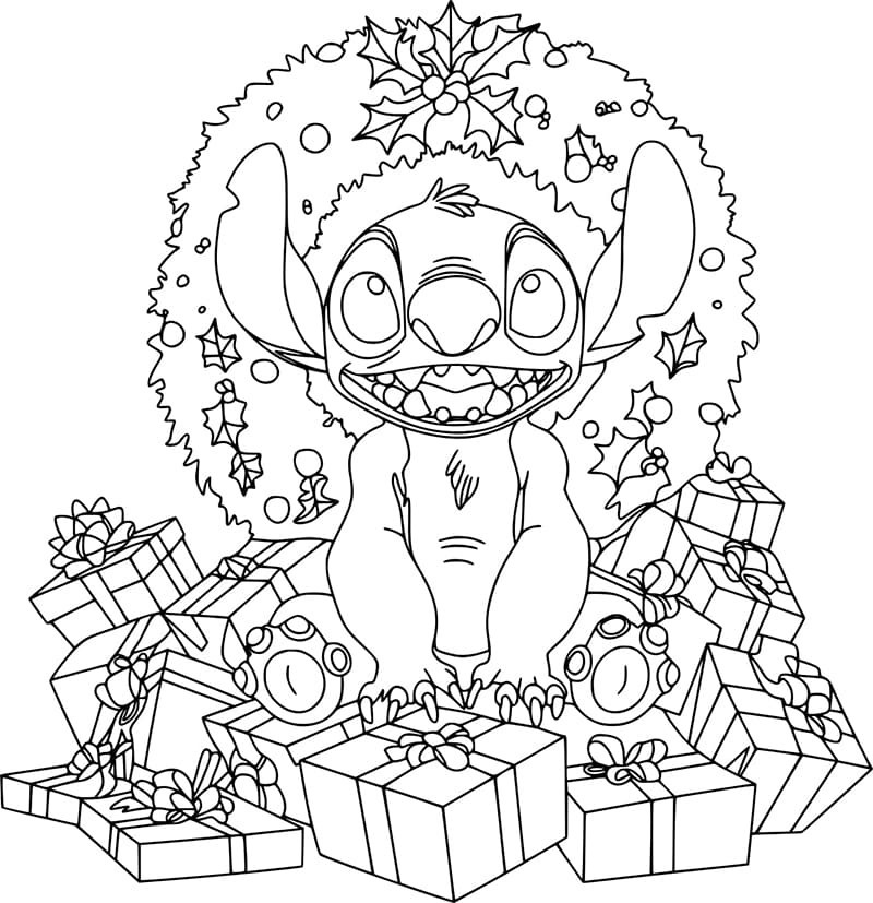 Free printable Christmas Stitch coloring page #216998 from Holidays and Celebrations collection Free printable Christmas Stitch coloring page #216998 from Holidays and Celebrations collection