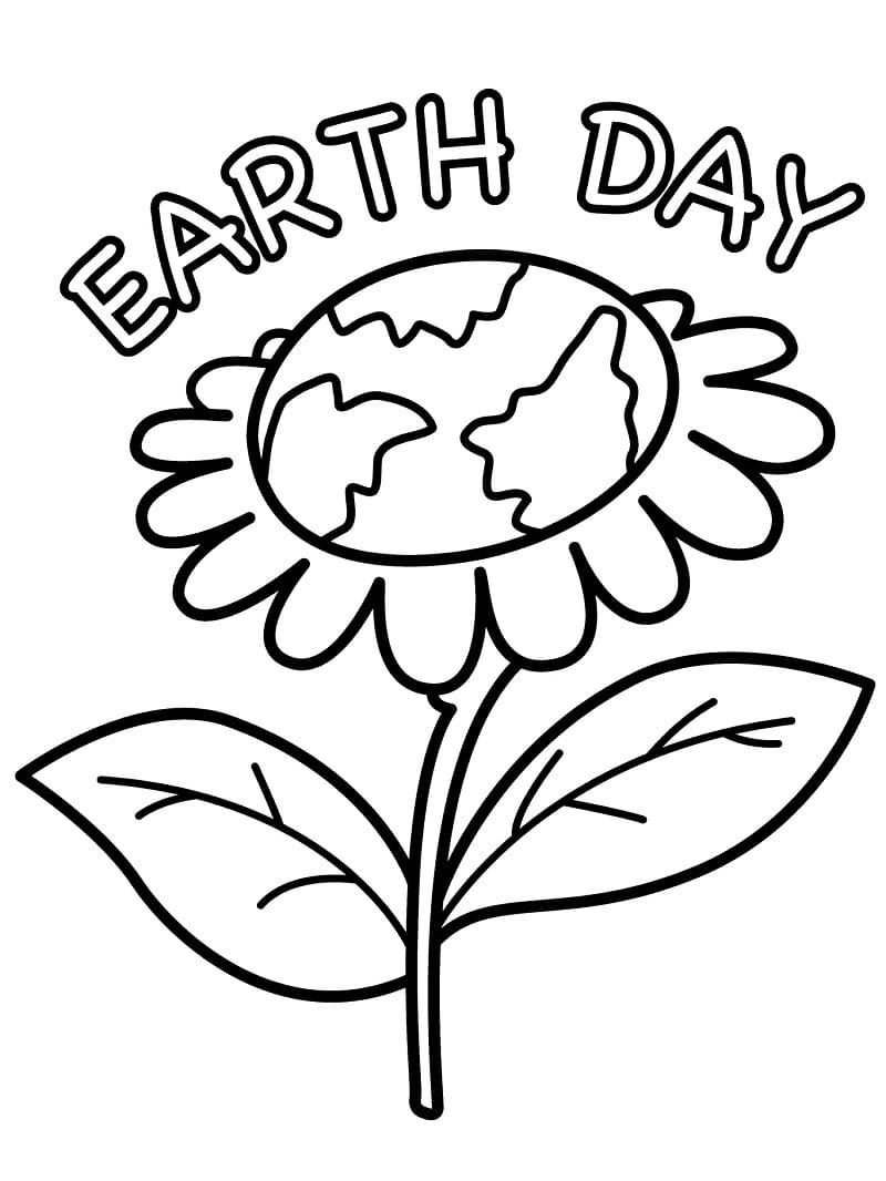 Free printable Earth Day coloring page #196055 from Holidays and Celebrations collection
