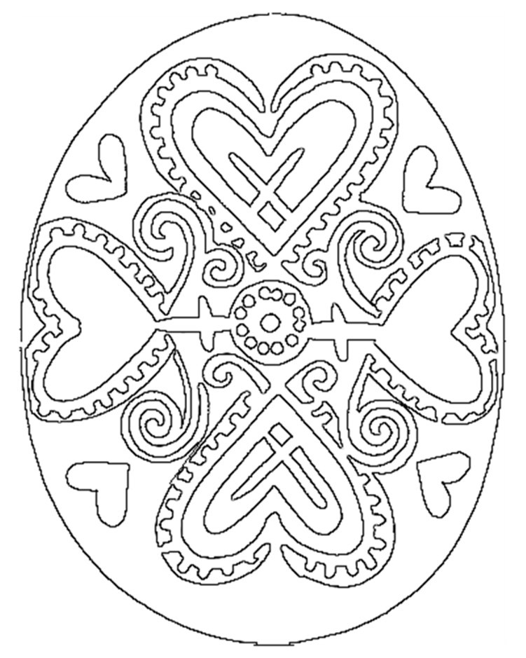Free printable Easter coloring page #54409 from Holidays and Celebrations collection