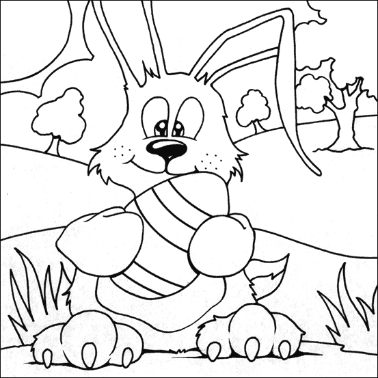 Free printable Easter coloring page #54512 from Holidays and Celebrations collection