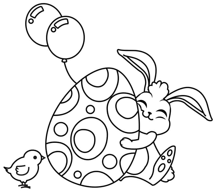 Free printable Easter Bunny coloring page #200617 from Holidays and Celebrations collection Free printable Easter Bunny coloring page #200617 from Holidays and Celebrations collection