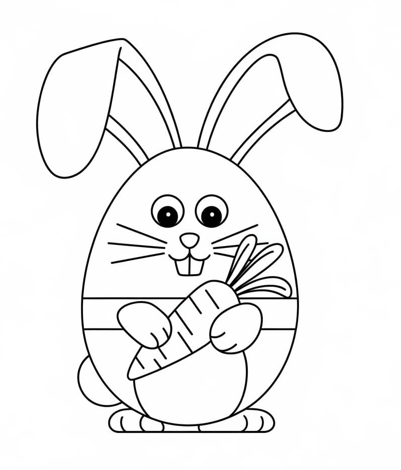 Free printable Easter Egg coloring page #216063 from Holidays and Celebrations collection