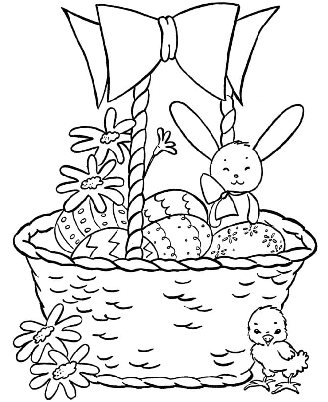 Free printable Easter Monday coloring page #181299 from Holidays and Celebrations collection